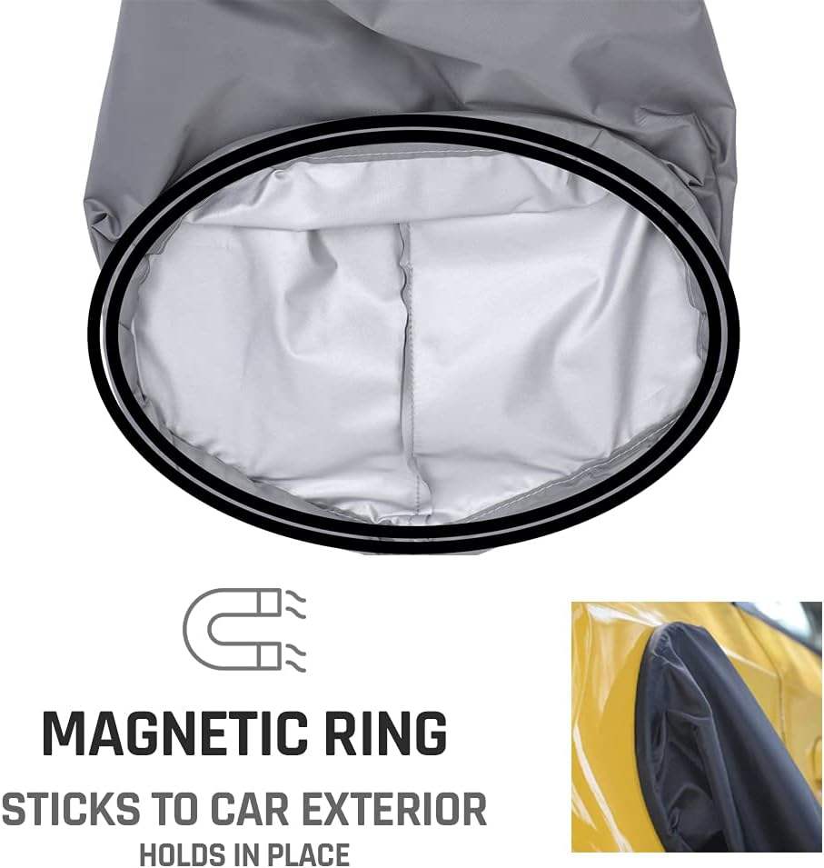 StromPuls Magnetic Adhesion Rain Sun Snow All Weather Protection Waterproof Outdoor Electric Car EV Charger Port Cover
