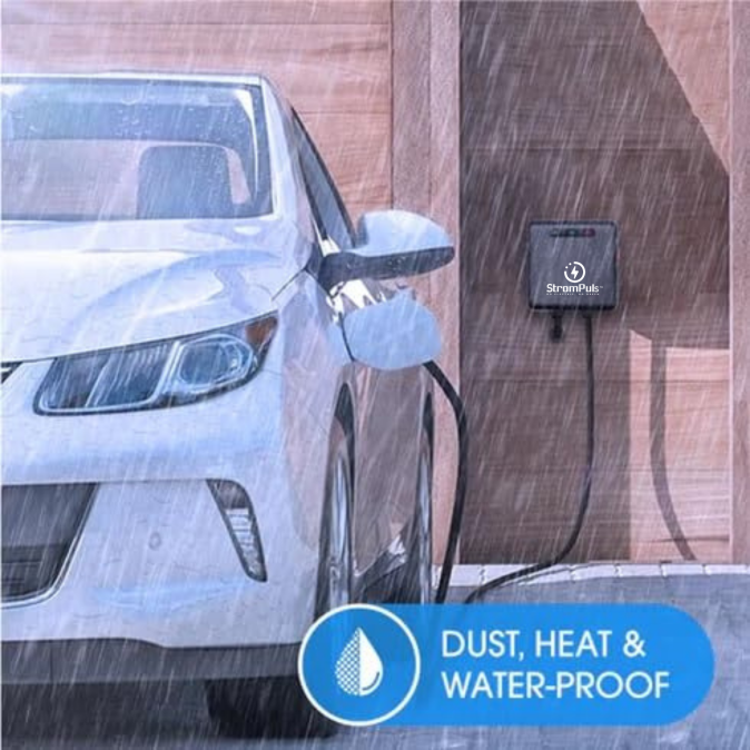 Flex 7.2kw EV Charger Wall Mount (Black)