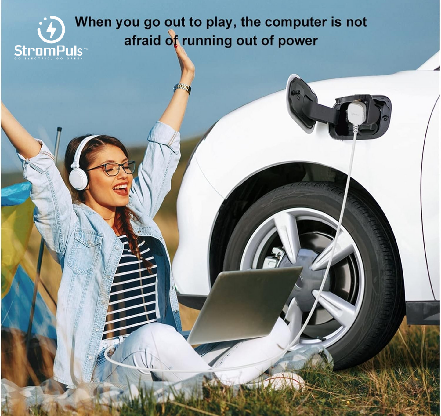StromPuls V2L Adapter for EV Car for BYD only