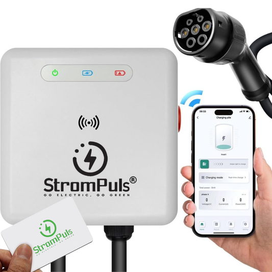 Flex 7.5kw EV Charger Wall Mount (White)