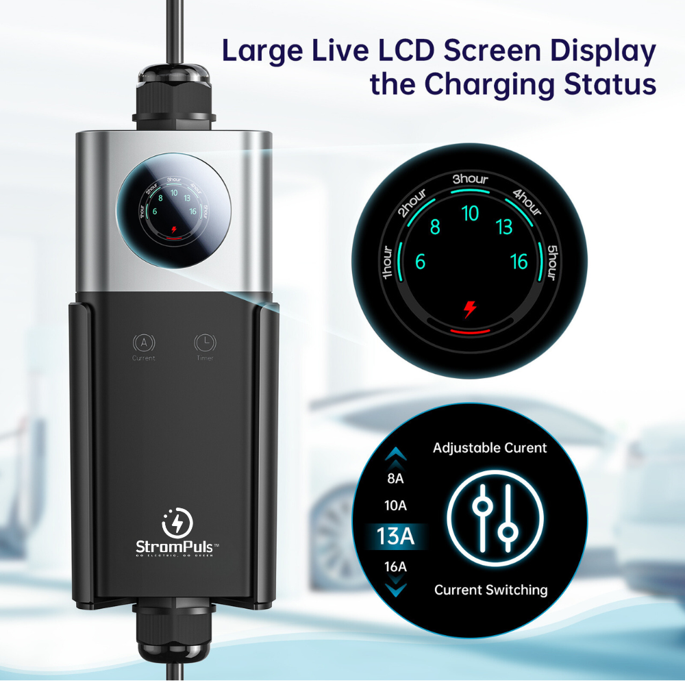 StromPuls 11kw Portable EV Charger 3Phase