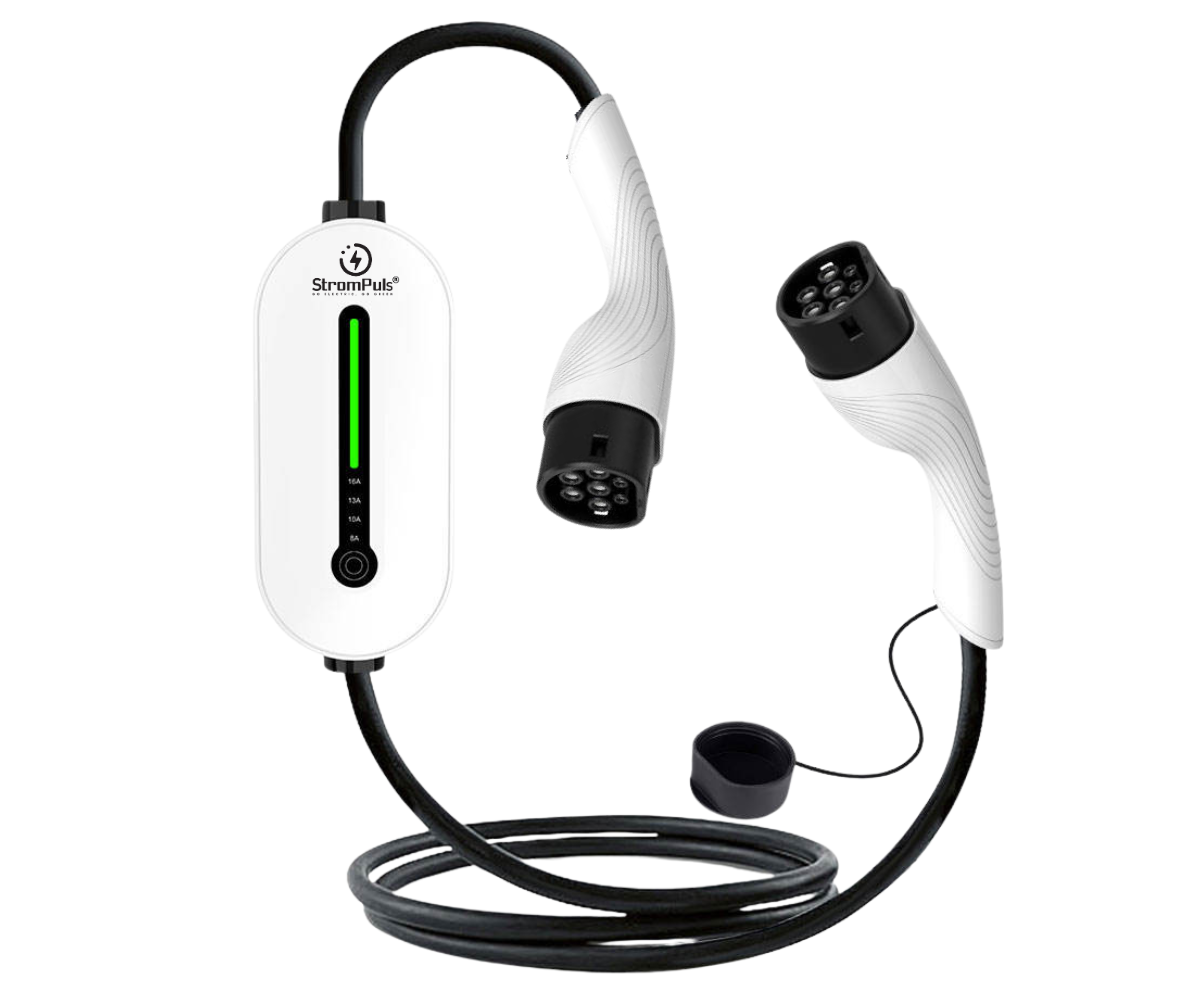 Strompuls V2V cable, for TATA Harrier EV , TATA Curvv EV and TATA Nexon EV, only for top models with V2V ( vehicle to vehicle)  Feature, charger any ev car from your TATA EV Now