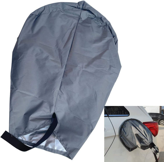 StromPuls Magnetic Adhesion Rain Sun Snow All Weather Protection Waterproof Outdoor Electric Car EV Charger Port Cover