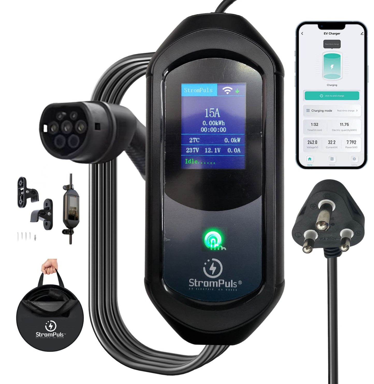 Prime Plus 3.6kw Portable EV Charger