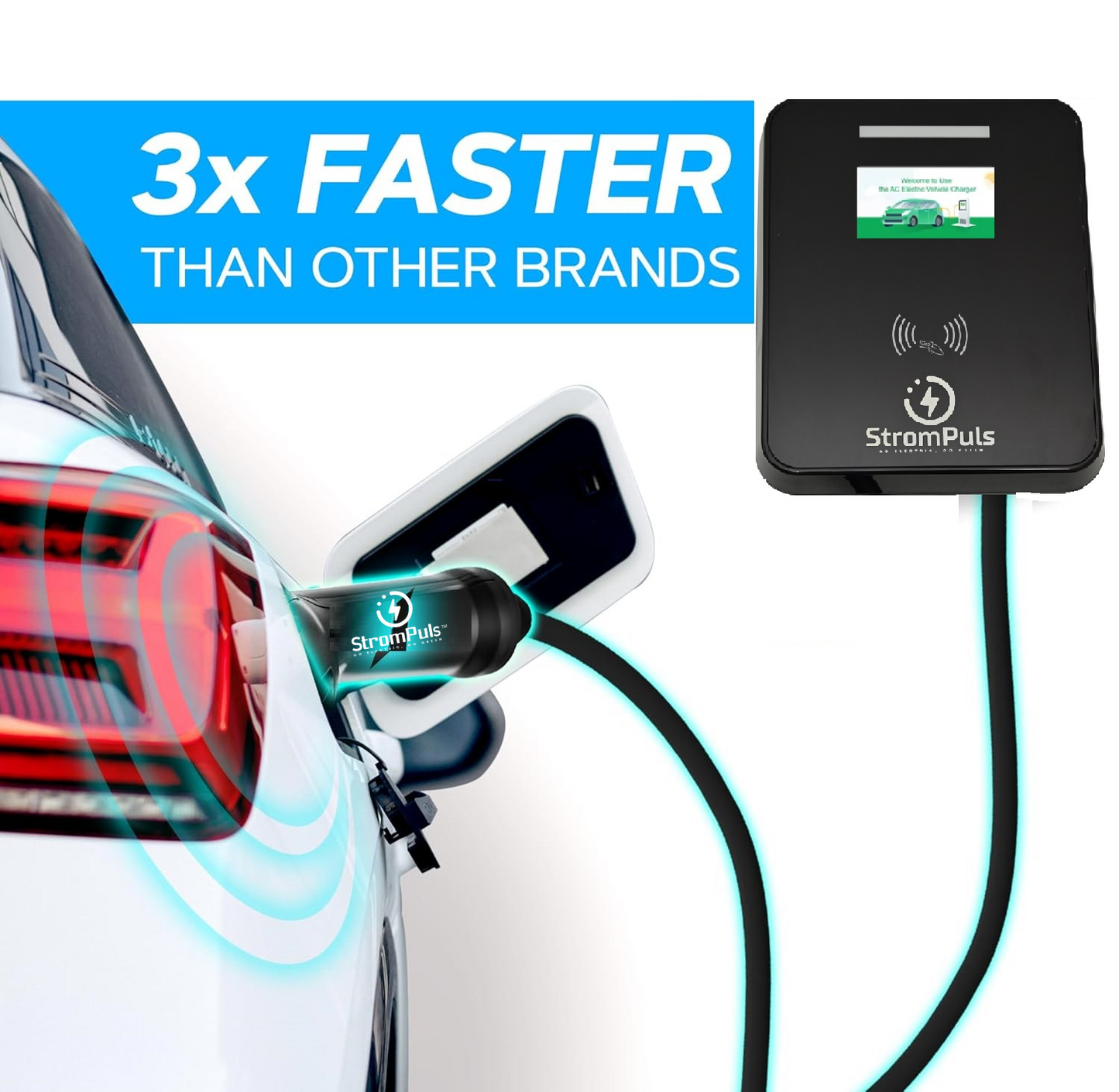 StromPuls 11Kw EV Wall Charger 3Phase